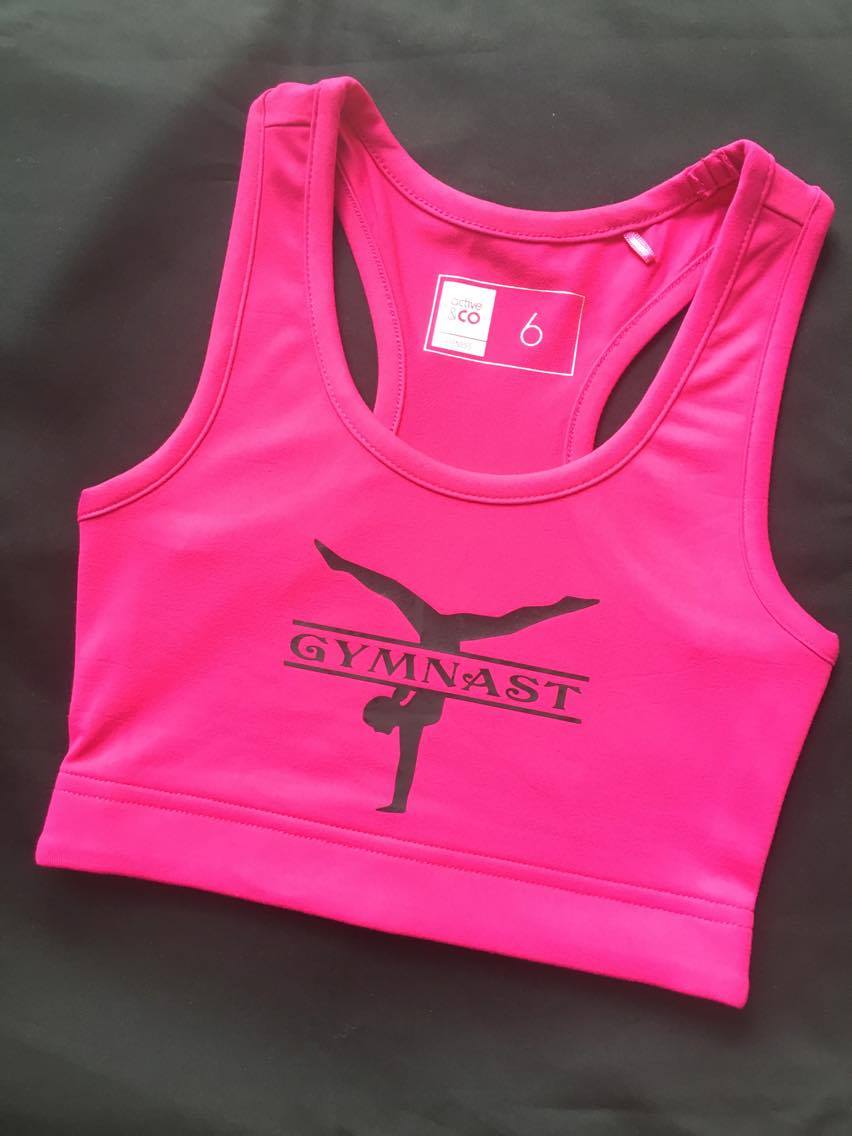Limited Edition - Pink Gymnast Crop Top